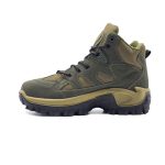 بوت اسپرت مردانه ساقدار مدل caterpillar کاترپیلار رنگ یشمی کد 4842 - Image 3