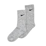 جوراب ساق دار مدل نایک NIKE رنگ طوسی کد 127