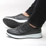 کفش و کتانی مردانه مدل اکو ECCO رنگ مشکی سفید کد 6580 - Image 2