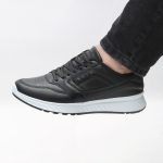 کفش و کتانی مردانه مدل اکو ECCO رنگ مشکی سفید کد 6580