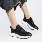 کفش اسپرت و راحتی زنانه و دخترانه رنگ مشکی کد M788 - Image 2