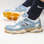 کفش و کتانی مردانه مدل نیوبالانس 9060 NEW BALANCE رنگ سفید آبی کد 89587 - Image 2