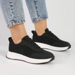 کفش اسپرت و راحتی زنانه و دخترانه رنگ مشکی کد M801