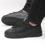 کفش و کتانی روزمره و راحتی مردانه مدل برشکا BERESHKA رنگ مشکی کد 41246 - Image 2