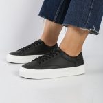 کفش اسپرت و راحتی زنانه و دخترانه رنگ مشکی کد M815 - Image 2