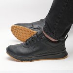 کفش و کتانی اسپرت مردانه و زنانه مدل اکو ECCO رنگ مشکی کد 6521 - Image 2