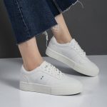 کفش اسپرت و راحتی زنانه و دخترانه رنگ سفید کد M795 - Image 2