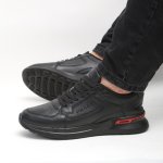 کفش و کتانی اسپرت مردانه مدل پرادا PRADA رنگ مشکی کد 6528 - Image 2