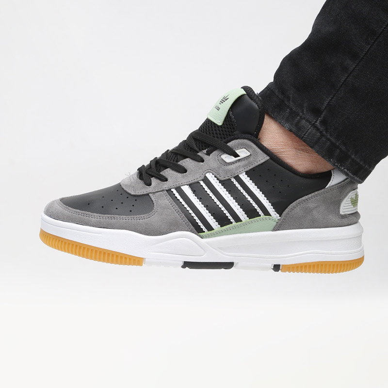 48 کفش و کتانی مردانه مدل ADIDAS آدیداس رنگ طوسی مشکی کد 5713 - Image 1