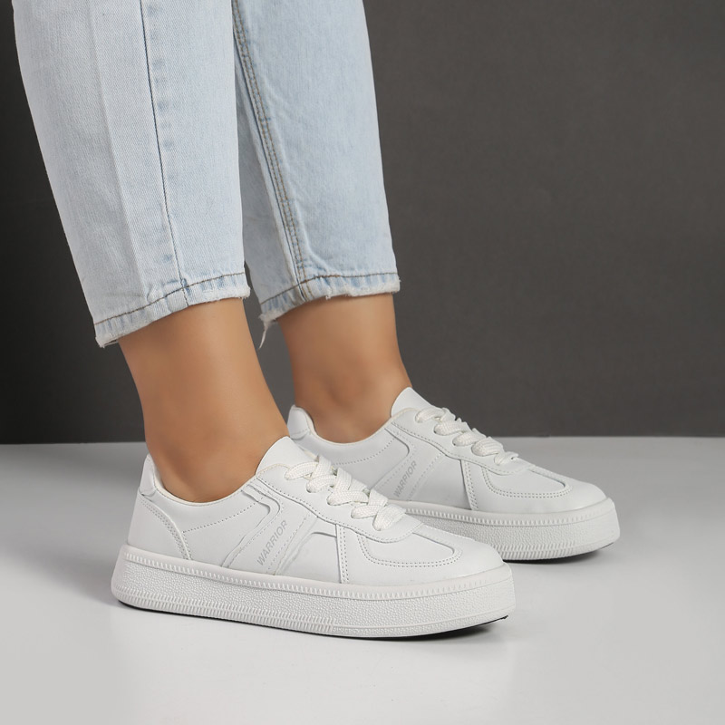 5-4.jpg کفش و کتانی ونس راحتی زنانه و دخترانه مدل WARRIOR رنگ سفید کد M752 - Image 1