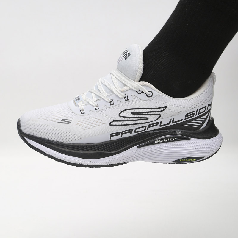 53 کفش و کتانی مردانه مدل اسکیچرز پرو SKECHERS PROPULSION رنگ سفید مشکی کد 48345 - Image 1