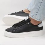 کفش و کتانی روزمره و راحتی مردانه مدل برشکا BERESHKA رنگ مشکی سفید کد 41240 - Image 2