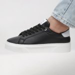 کفش و کتانی روزمره و راحتی مردانه مدل برشکا BERESHKA رنگ مشکی سفید کد 41240