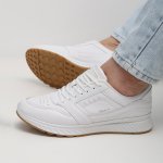 کفش و کتانی اسپرت مردانه و زنانه مدل اکو ECCO رنگ سفید کد 6526 - Image 2