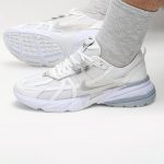 کفش و کتانی مردانه و زنانه مدل نایک کوشلون NIKE V2K رنگ سفید طوسی کد 41852 - Image 2