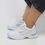 کفش و کتانی زنانه و دخترانه مدل نایک NIKE رنگ آبی کد M778 - Image 2