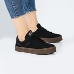 کفش و کتانی ونس راحتی زنانه و دخترانه مدل WARRIOR رنگ مشکی کد M969