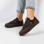 کفش و کتانی ونس راحتی زنانه و دخترانه مدل WARRIOR رنگ قهوه ای کد M958 - Image 2