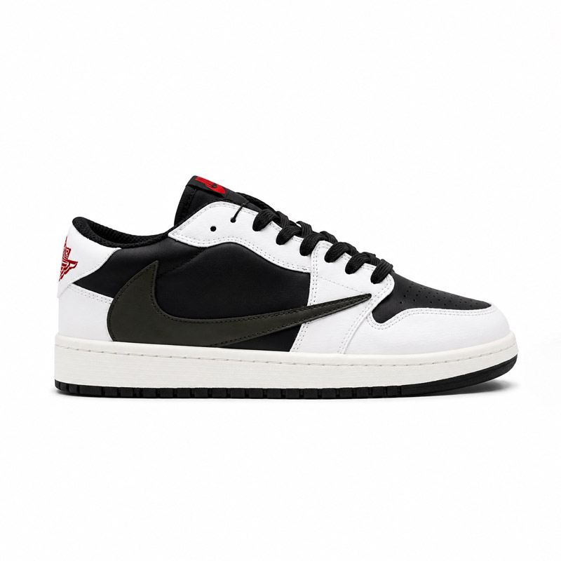 کفش و کتانی مردانه مدل نایک ترویس NIKE TRAVIS رنگ مشکی یشمی کد 30064