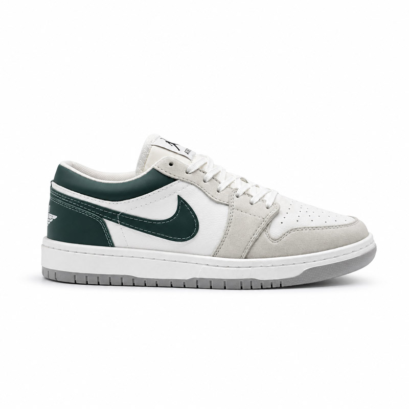 کفش و کتانی مردانه مدل NIKE AIR JORDAN 1 رنگ کرم سبز کد 2285
